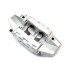 Alcon CAR98 "Mono4" 4 Piston REAR Calipers 31.8/31.8 32mm Disc Silver (PAIR) - Revzone