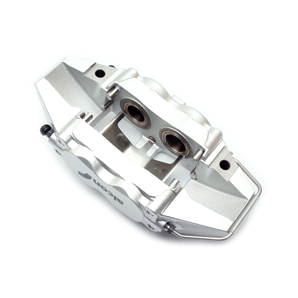 Alcon CAR98 "Mono4" 4 Piston REAR Calipers 31.8/31.8 32mm Disc Silver (PAIR) - Revzone