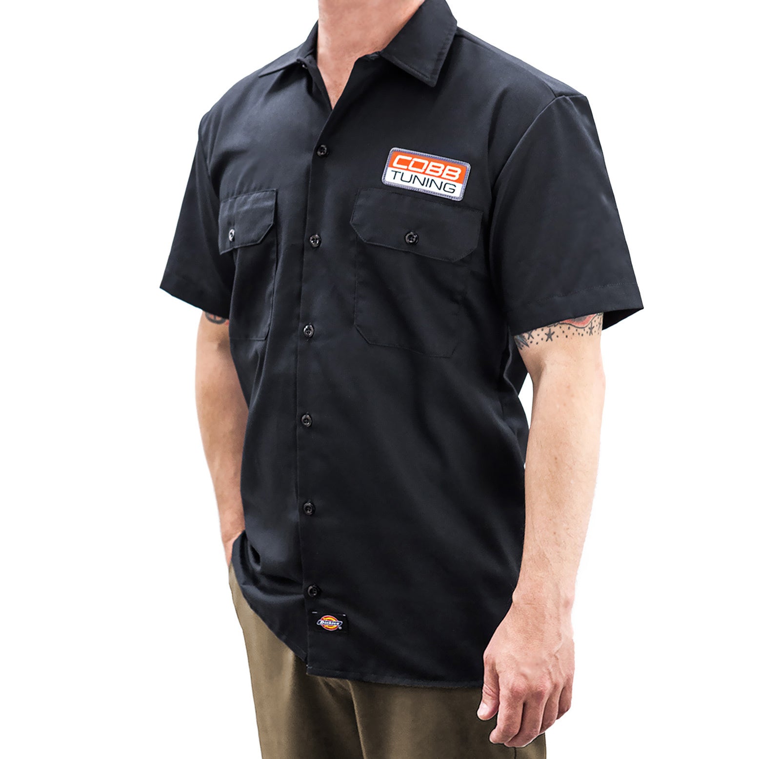 Cobb Tuning Dickies Work Shirt with Patch - Medium - Revzone