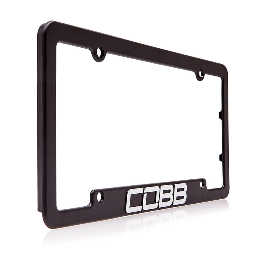 Cobb Tuning Black License Plate Frame - Revzone