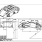Alcon CR6380 "Motorsports" 6 Piston Calipers 30.2/34.9/38.1 (PAIR)