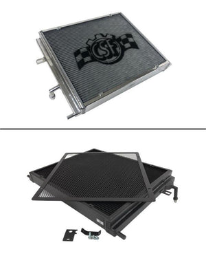 CSF BMW B58/B48 Front Mount Heat Exchanger w/ rock guard (Triple-pass)