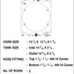 CSF The Ultimate Half Radiator (CSF #2858X / 2858XB) (CSF2858XB)