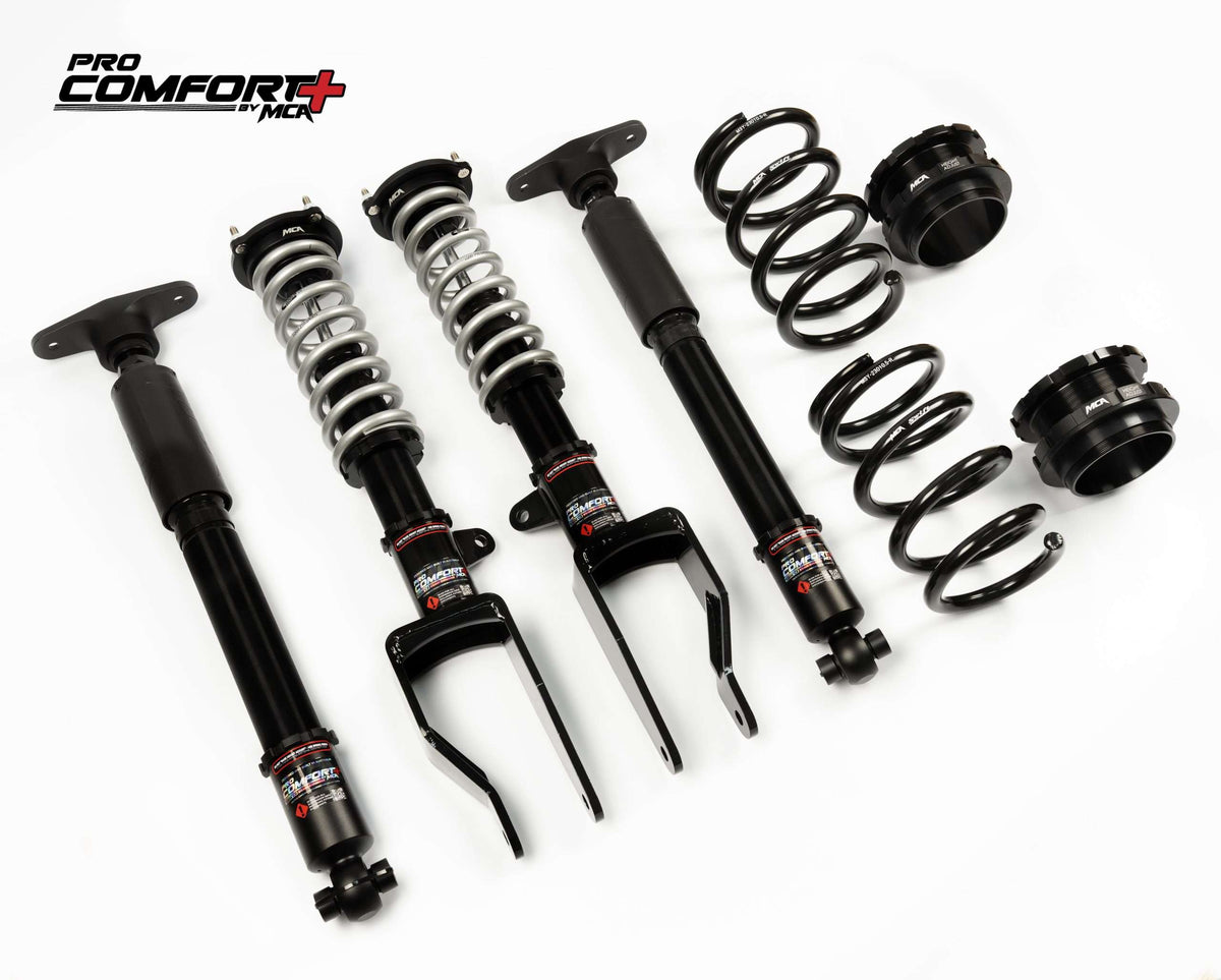 MCA Pro Comfort Plus Coilovers - Tesla Model 3 Long Range (Pre-Highland) 17-23 (TESLA3LR-PC+) - MCA Suspension - Revzone