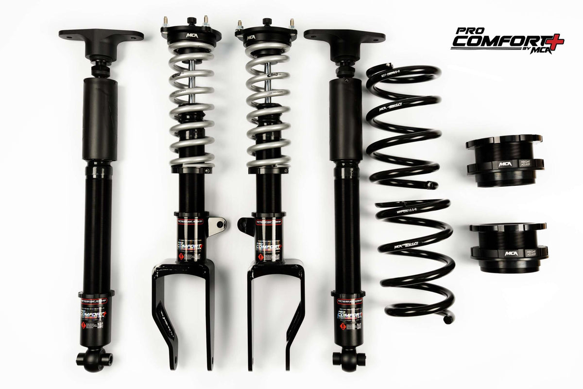 MCA Pro Comfort Plus Coilovers - Tesla Model Y Long Range (Pre-Juniper) 20-25 - view 2 - Revzone
