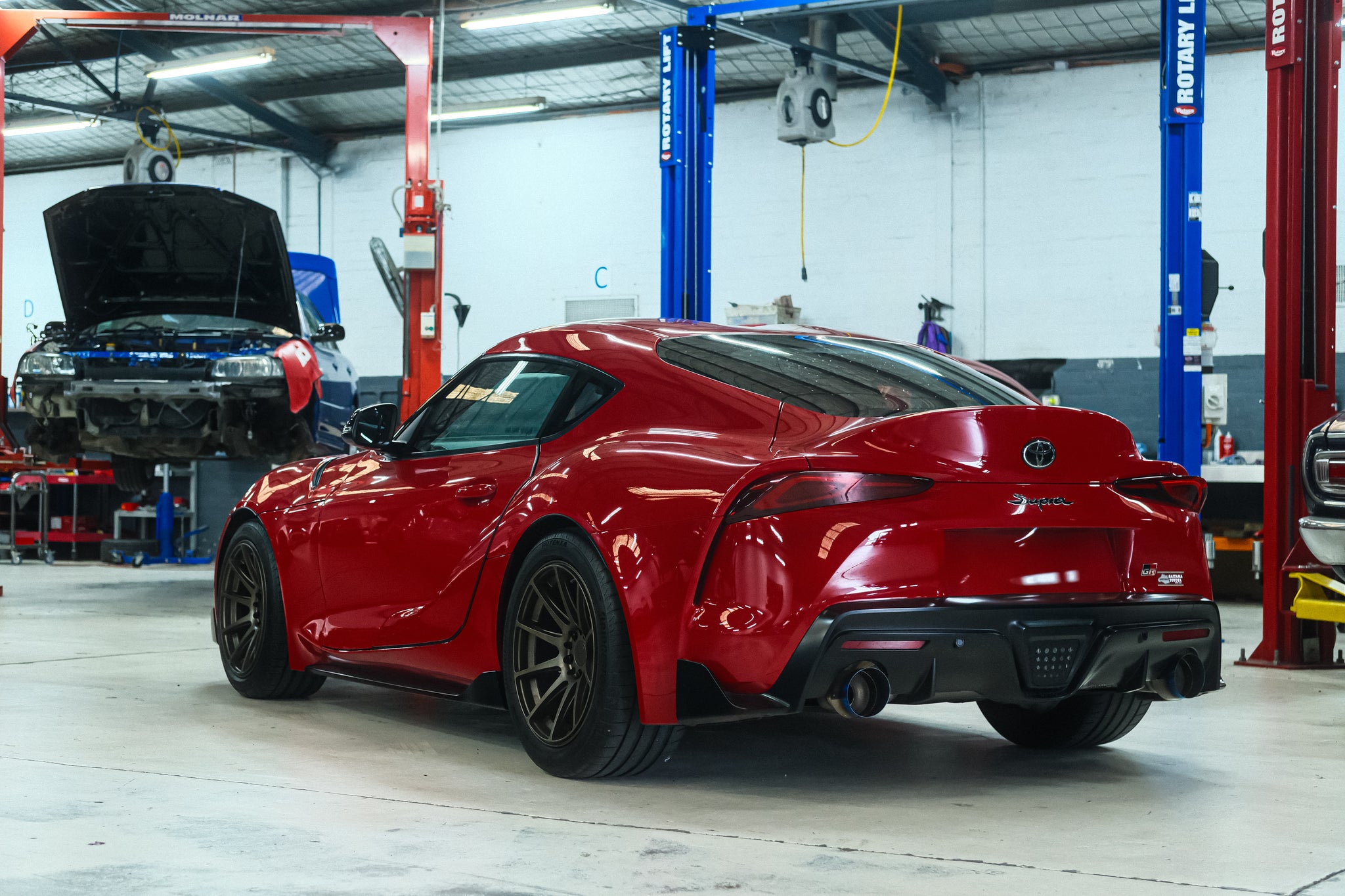HKS Dual Muffler Catback Exhaust - Toyota Supra GR A90 19+