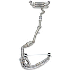 Invidia Q300 70mm Engine Back Exhaust w/PSR Unequal Headers - Subaru BRZ & Toyota 86 12-21, 22+ (6MT) - Revzone