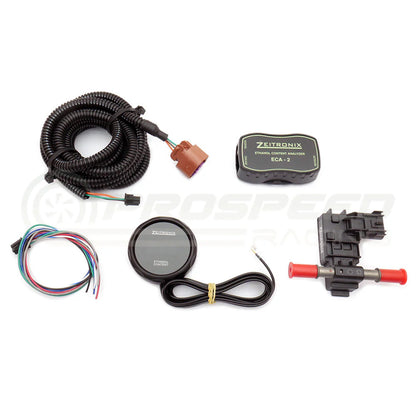 Zeitronix x RZ Flex Fuel Kit with Red Gauge - Toyota 86/Subaru BRZ