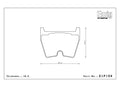 Endless MX87 Front Brake Pads EIP159MX87 - Audi RS3 8V - Endless - Revzone