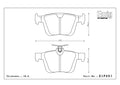 Endless MX87 Rear Brake Pads EIP251MX87 - Audi RS3 8V - Endless - Revzone
