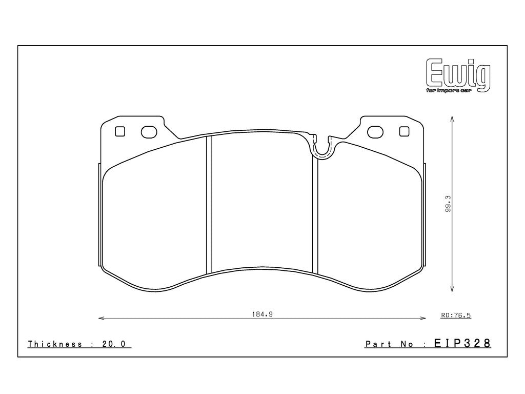 Endless MX72 Brake Pads (Front) - BMW M3 G80, M2 G87, M4 G82