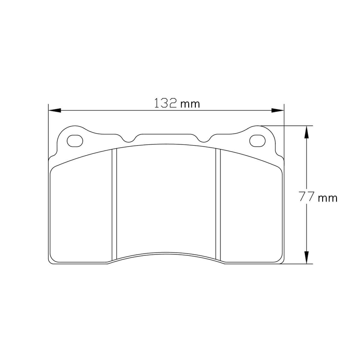 Endless ME20 Front Brake Pads - Honda Civic Type R FK8 FL5/Subaru STI 01-17/Mitsubishi EVO 7-10 - Revzone