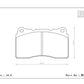 Endless MX72 Front Brake Pads - Civic Type R FK8/STI 01-17/EVO 7-10