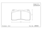 Endless MX72 Front + Rear Set - Subaru WRX STI / Toyota 86 - EP357-291MX72 - Revzone