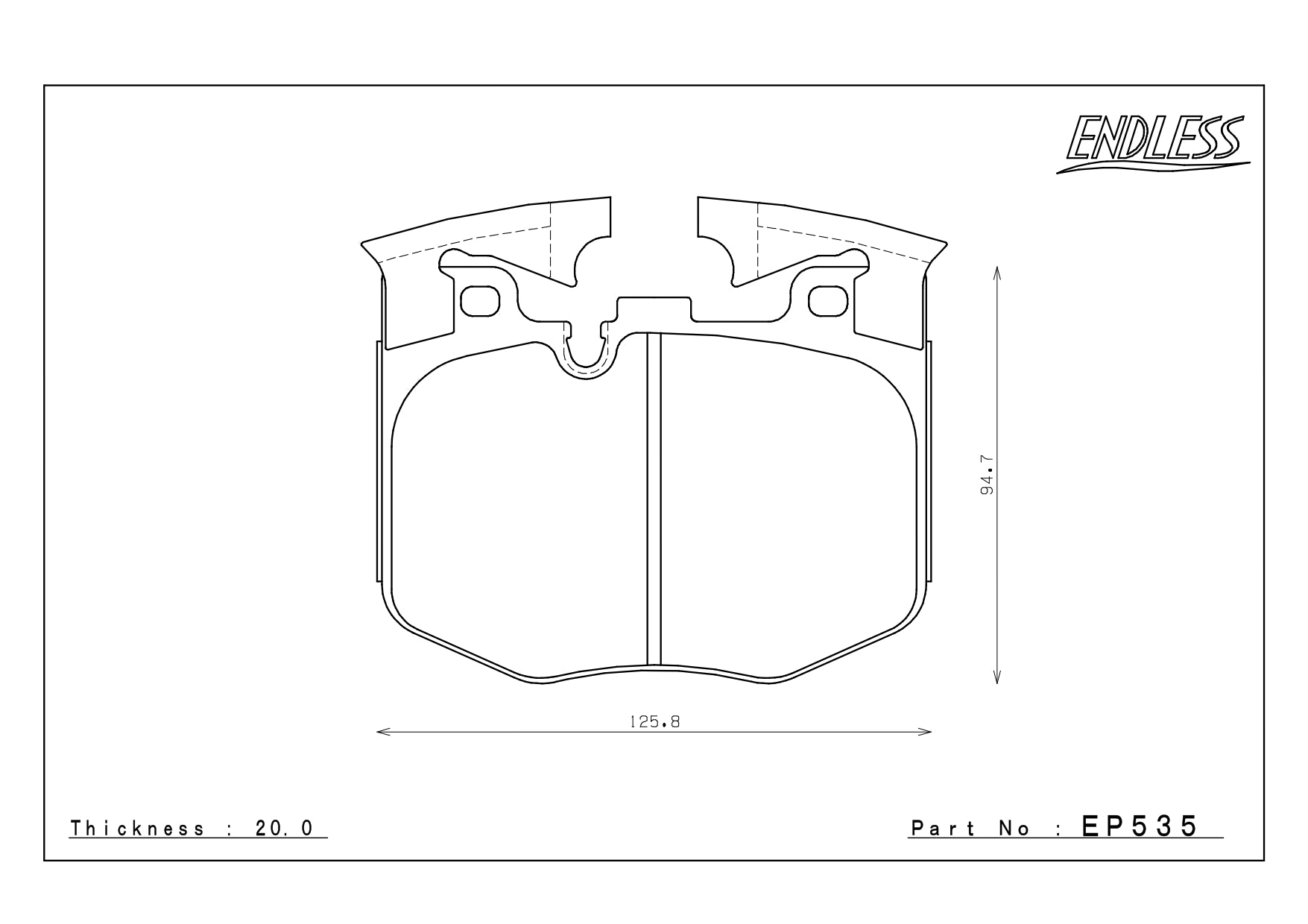 Endless MX72 Front + Rear Set - Toyota GR Supra A90 / A91 - EP535-536MX72 - Revzone
