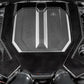 Eventuri Audi C8 RS6 RS7 Black Carbon Engine Cover Gloss