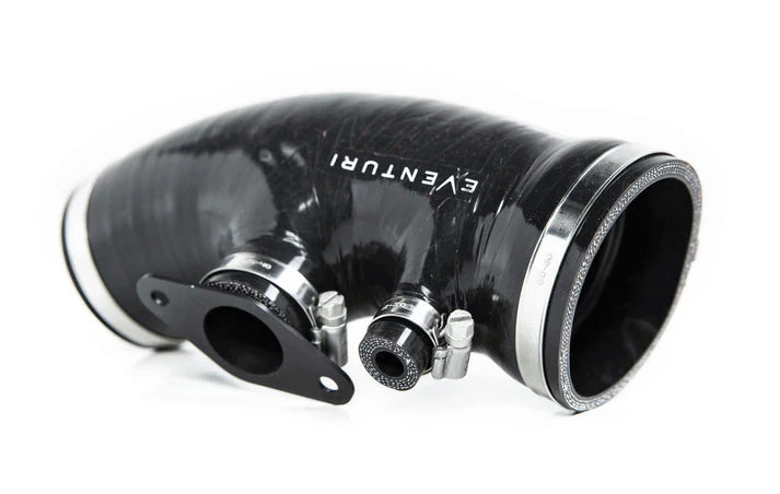 Eventuri Silicon between Intake and Upgraded Chargepipe - Honda Civic Type R FK8 - Revzone