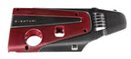 Eventuri FK8 and FK2 Engine Cover Red and Black - Revzone