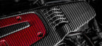 Eventuri FK8 and FK2 Engine Cover Red and Black - Revzone