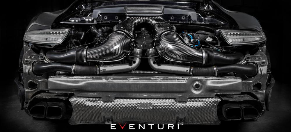 Eventuri Black Carbon intake - Porsche 991 Turbo - Revzone