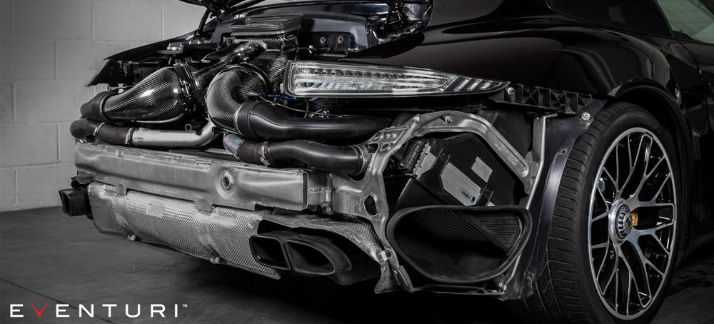 Eventuri Black Carbon intake - Porsche 991 Turbo - Revzone