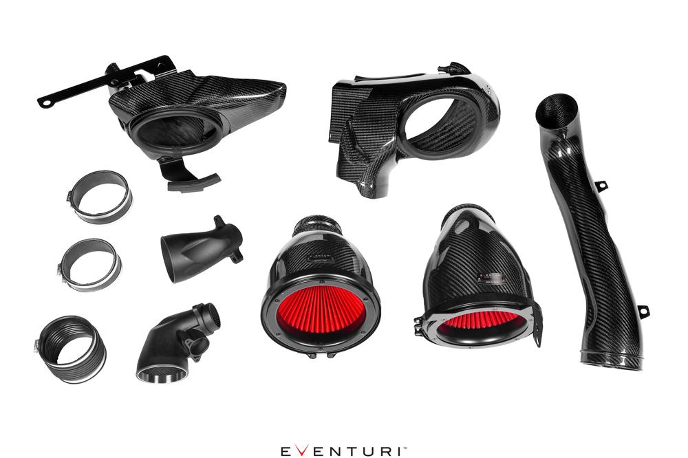 Eventuri BMW G8X M3/M4 Gloss Carbon Intake for all strut braces - Revzone