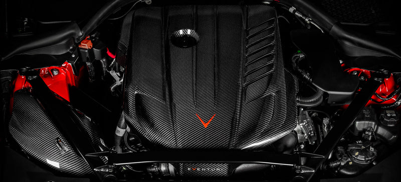 Eventuri Carbon Engine Cover - Toyota Supra GR A90 - Revzone