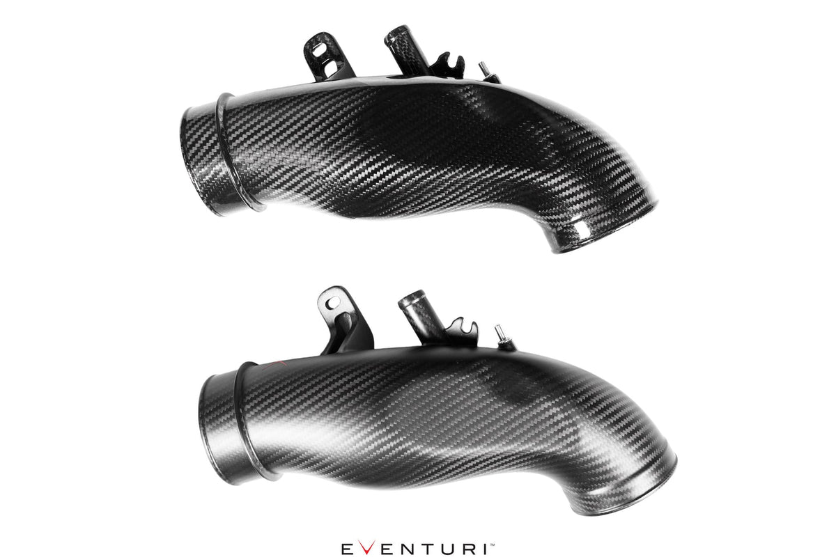 Carbon turbo tube in gloss and matte finish - Eventuri - Revzone