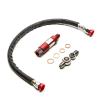 Cobb Tuning FP High Flow Oil Supply Line w/Inline Filter - Mitsubishi Evo X - Revzone