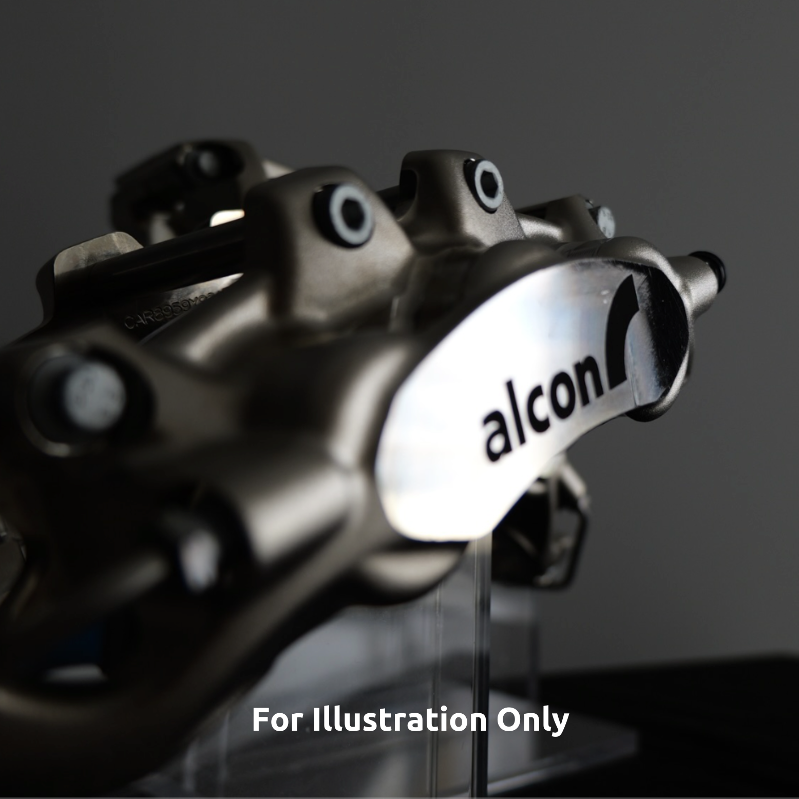Alcon CAR89 ENP Plated 6 Pot Calipers Ø27.0/Ø31.8/Ø38.1 RT (Pair) - Revzone