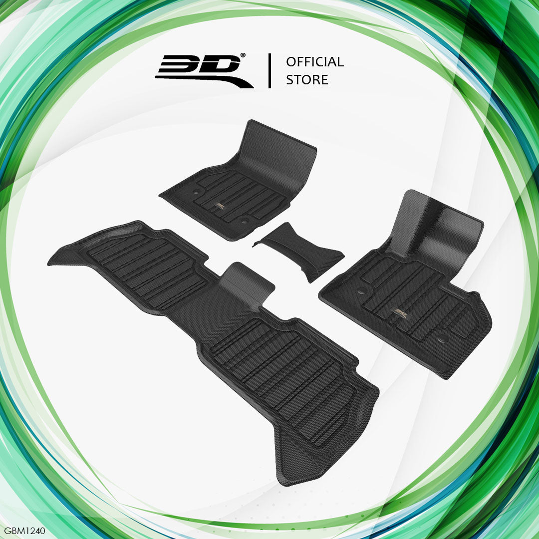 3D MAXpider Elitect all-weather floor liners GBM1240 - BMW iX I20 - Revzone