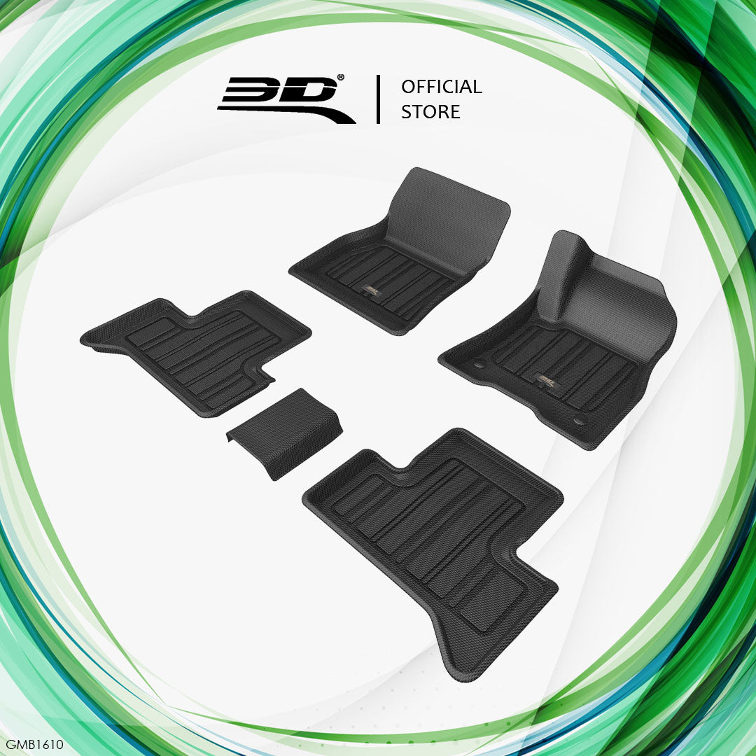 3D MAXpider Elitect all-weather floor liners GMB1610 - Mercedes-Benz EQA H243 - Revzone