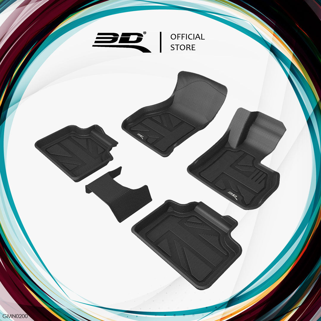 3D MAXpider MAXTRAC all-weather floor liners BMN0200 - MINI Countryman F60 - Revzone