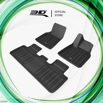 3D MAXpider Elitect All-Weather Floor Liners - Tesla Model Y Juniper 25+