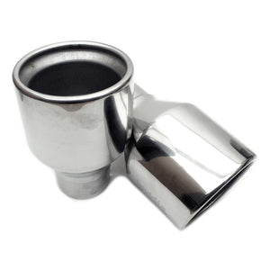 Invidia R400 Valved Cat Back Exhaust w/Round Tips - Rolled Polished Stainless Tips - VW Golf R Mk7