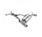 Invidia Gemini Cat Cack Exhaust - Rolled Polished Stainless Tips - Nissan 350Z Z33 02-09 - Revzone