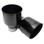 Invidia R400 70mm Cat Back Exhaust - Straight Cut Black Stainless Tips - Subaru BRZ & Toyota 86 12-21, 22+ - Revzone