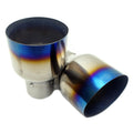 Invidia Gemini Cat Back Exhaust - Straight Cut Titanium Blue Tips - Nissan Skyline V36/Infiniti G37 V36 (Coupe) - Revzone