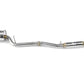 Invidia Q300 Cat Back Exhaust - Rolled Titanium Blue Tips - Subaru WRX/STI GD 01-07