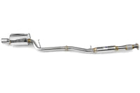 Invidia Q300 Cat Back Exhaust - Rolled Titanium Blue Tips - Subaru WRX/STI GD 01-07 - Revzone