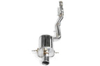 Invidia Q300 Cat Back Exhaust - Rolled Titanium Blue Tips - Subaru WRX/STI GD 01-07 - Revzone