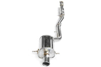 Invidia Q300 Cat Back Exhaust - Rolled Titanium Blue Tips - Subaru WRX/STI GD 01-07 - Revzone