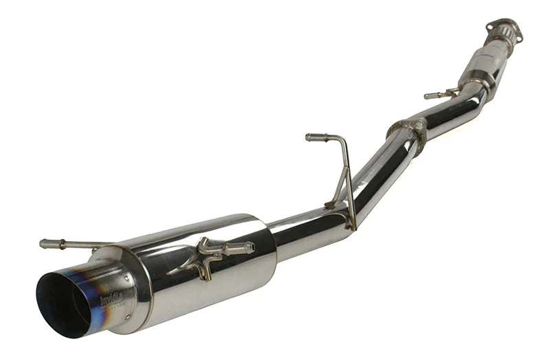 Invidia N1 Cat Back Exhaust Resonated - Subaru WRX/STI GD 01-07