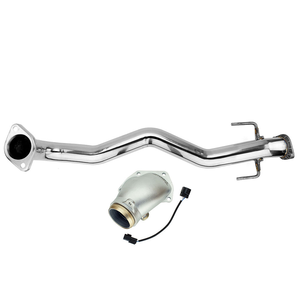 Invidia O2 Outlet Housing/Front Pipe Combo - Mitsubishi Evo 7-9 CT9A - Revzone