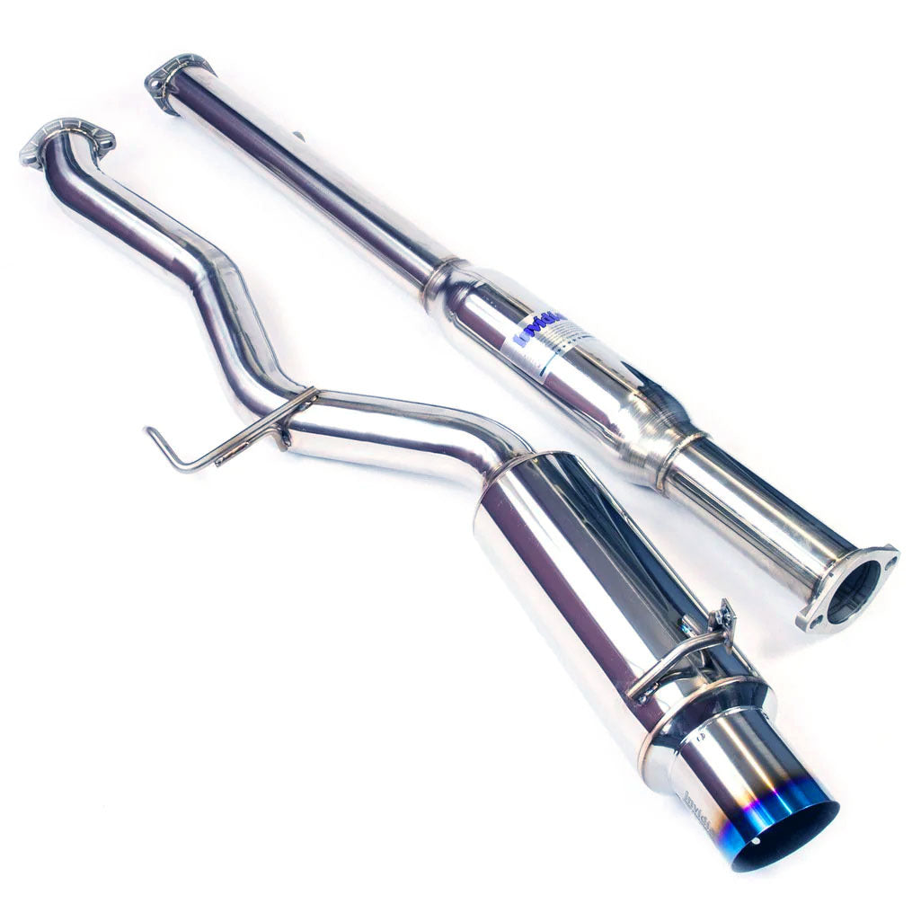 Invidia N1 Cat back Exhaust - Mitsubishi Evo 7-9 CT9A - Revzone