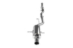 Invidia G200 Cat Back Exhaust - Rolled Titanium Blue Tips - Subaru Forester XT SG 03-08 - Revzone