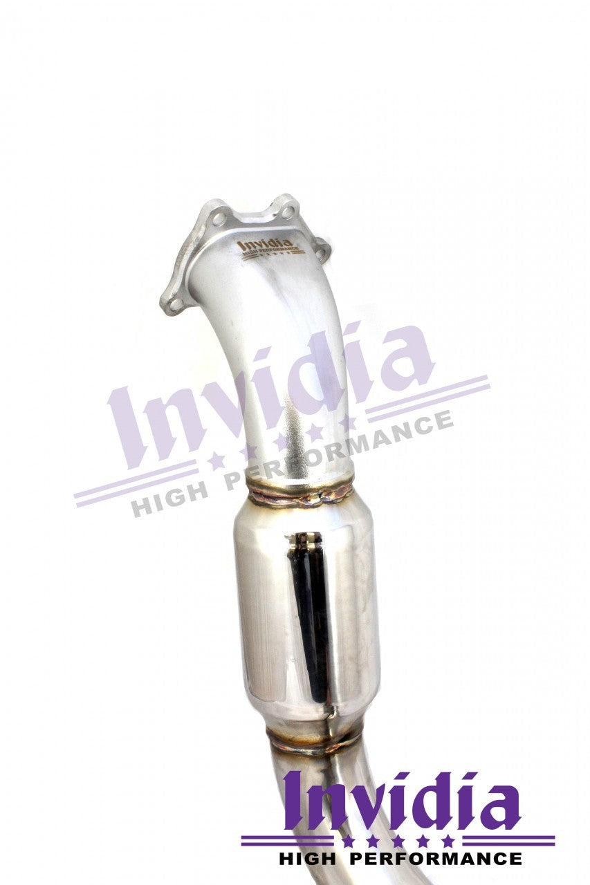 Invidia Down Pipe "Australian Spec" w/300 CPSI Cat - Subaru STI 08-14/LGT 07-09/FXT 08-13 (5AT) - Revzone