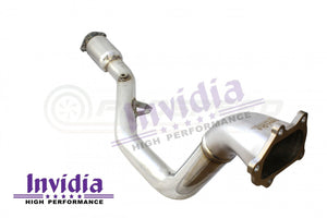 Invidia Down Pipe "Australian Spec" w/300 CPSI Cat - Subaru WRX 08-14/STI 08-21/LGT 07-09/FXT 08-13 (5MT/6MT/4AT)