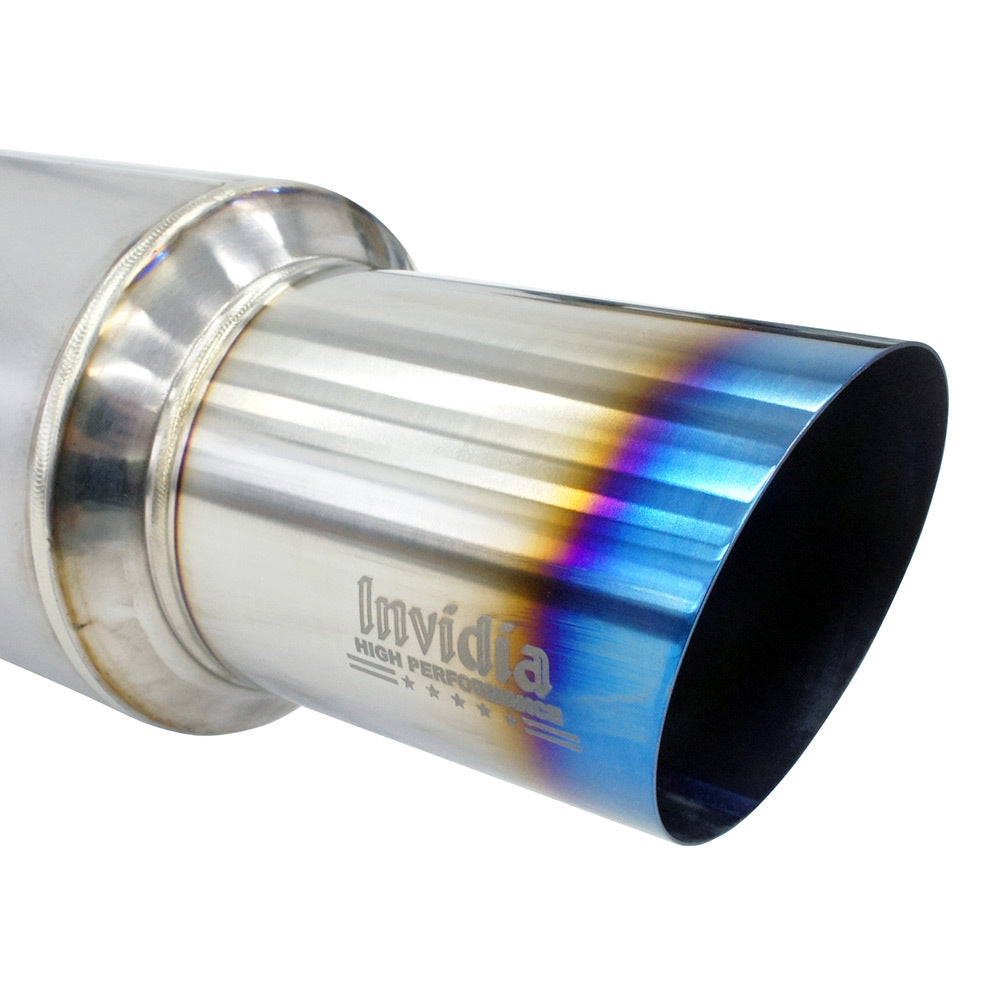 Invidia Titan G5 Titanium N1 Single Exit Cat Back Exhaust - Subaru WRX/STI 08-21 - Revzone