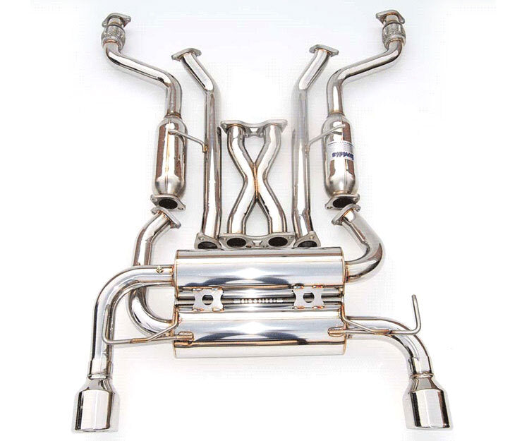 Invidia Gemini Cat Back Exhaust - Infiniti FX35 09-12 (3.5L V6) - Revzone